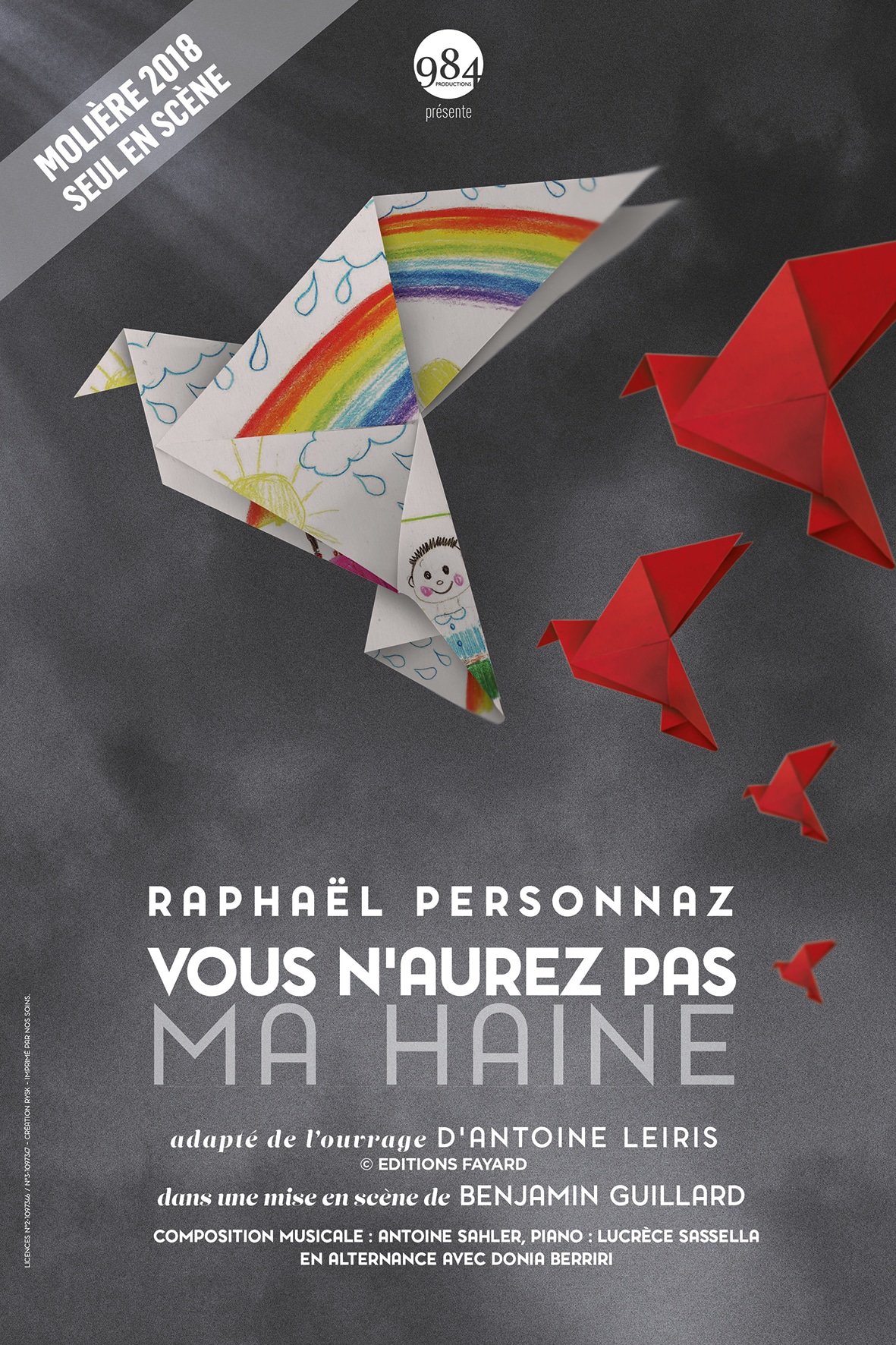 Vous N Aurez Pas Ma Haine Theatre Standing ovation pour "Vous n'aurez pas ma haine". - Jean-Marc Dumontet